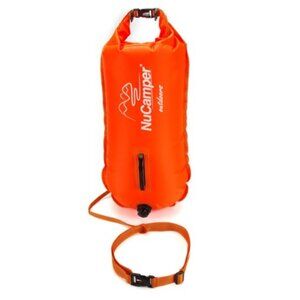 NuCamper Inflatable Swim Buoy / Dry Bag 28L